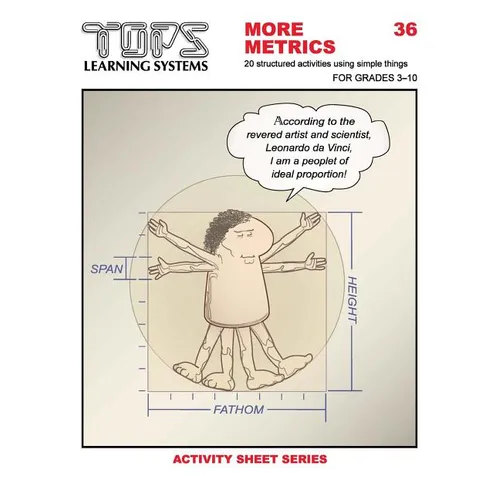 More Metrics 36: For Grades 3-10 - Paperback