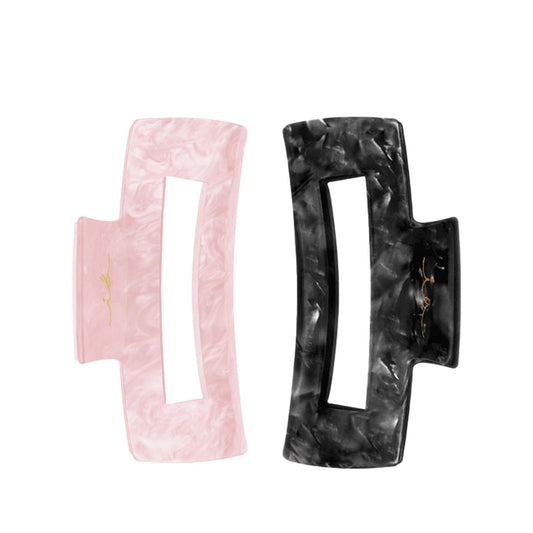 Invisibobble Clipstar Eclipse Glossy L 2-Piece Hair Clips - Stylish Hair Accessories for Women