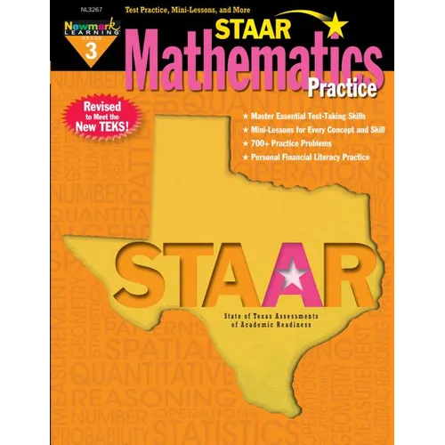 Staar Mathematics Practice Grade 3 II Teacher Resource - Paperback