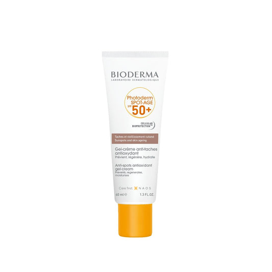 Bioderma Photoderm Spot Age SPF50+ Sunscreen Cream - Anti-Age Spot, Dermatologically Tested, 1.35 fl oz