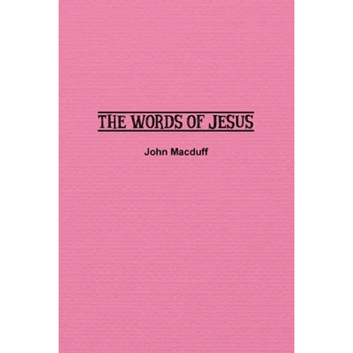 The Words of Jesus - Paperback