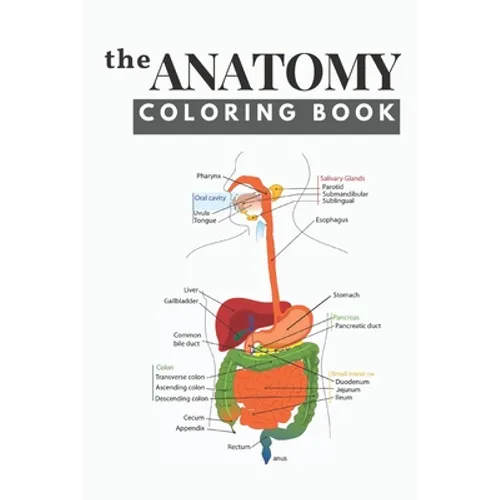 The anatomy coloring book: human anatomy - Paperback