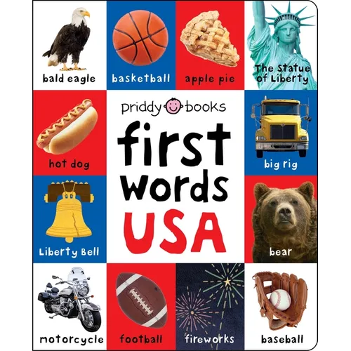 First Words USA - Board Book