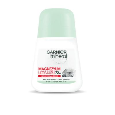 Garnier Natural Mineral Magnesium Roll-On Deodorant for Long-Lasting Odor Protection - 50ml