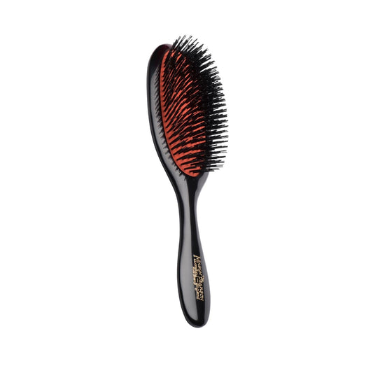 Mason Pearson B3 Dark Boar Bristle Hair Brush - Gentle Detangling & Premium Hair Care