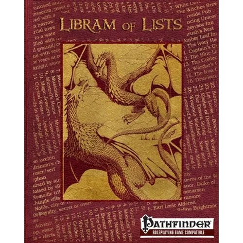Libram of Lists: Pathfinder RPG Compatible - Paperback