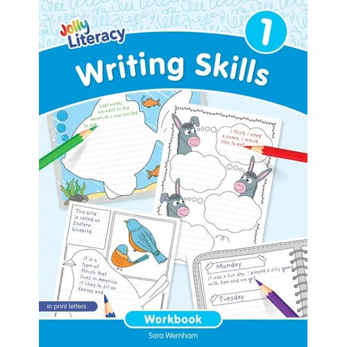 Writing Skills 1: In Print Letters (American English Edition) - Paperback