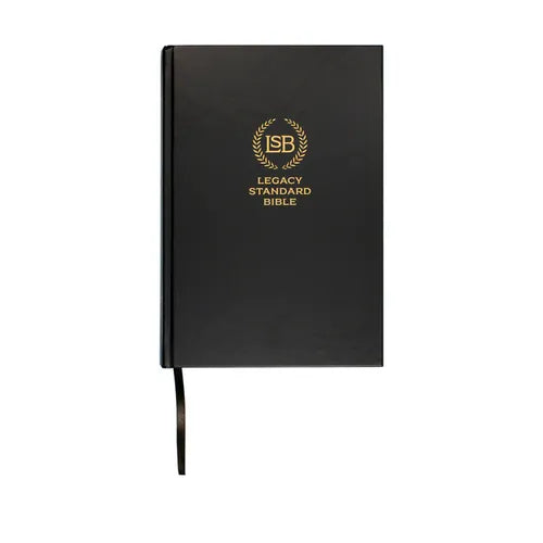 Lsb Large Print Wide Margin Black Hardcover - Hardcover
