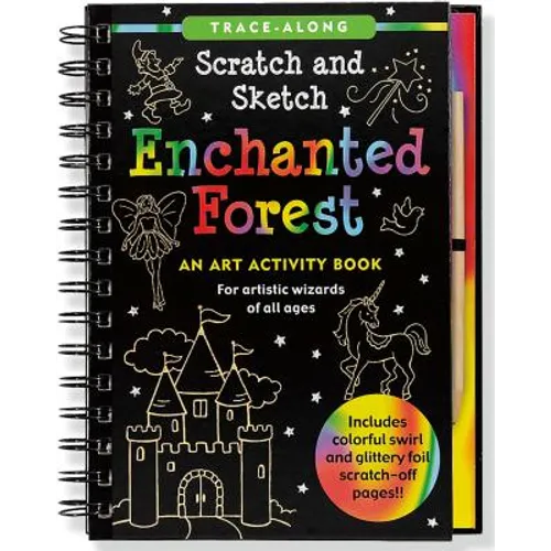 Scratch & Sketch Enchanted Forest (Trace-Along) - Spiral