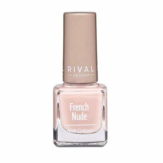 Rival De Loop Nail Polish - French Paradise No.03 - 8ml Gel Finish Nude Shade for Classic Manicure
