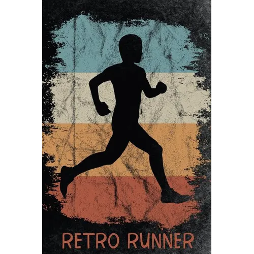 Retro Runner: Funky 365 days runners log book to track your day-by-day training progresses - Paperback