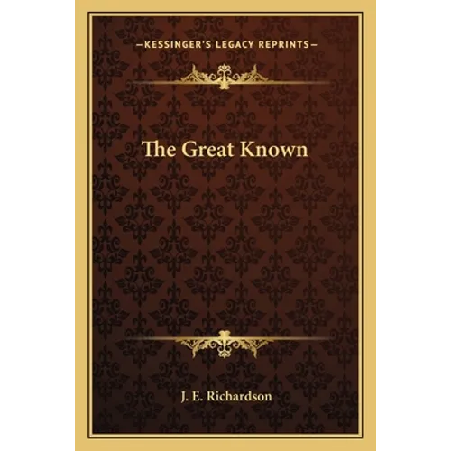The Great Known - Paperback