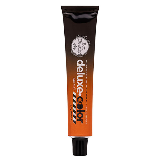 Bee Beauty 7.1 Ash Blonde Hair Dye - 50ml Tube, Ammonia-Based, Phenylenediamines