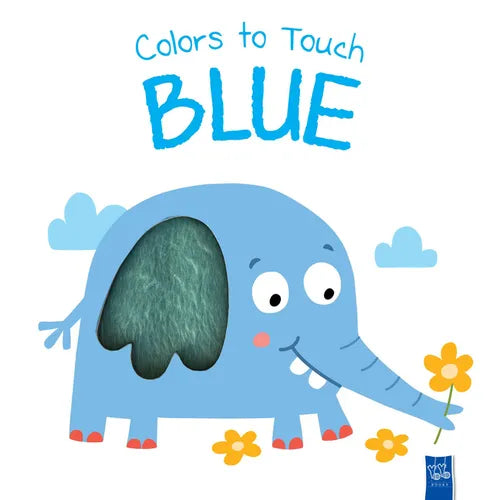 Colors to Touch: Blue - Board Book