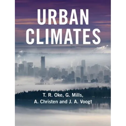 Urban Climates - Paperback