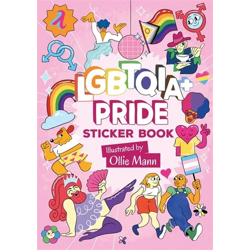 Lgbtqia+ Pride Sticker Book - Paperback