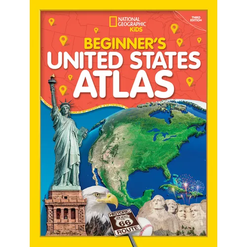 National Geographic Kids Beginner's U.S. Atlas 2020, 3rd Edition - Hardcover