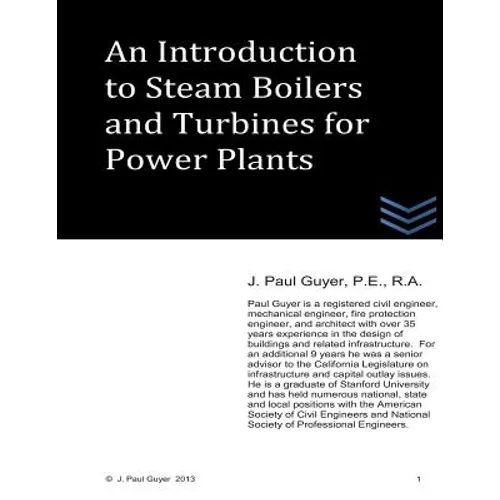An Introduction to Boilers and Turbines for Power Plants - Paperback