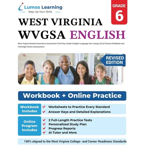 West Virginia General Summative Assessment Test Prep: WVGSA Study Guide - Paperback