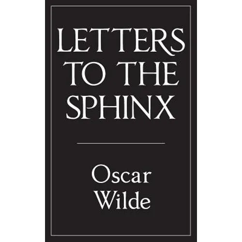 Letters to the Sphinx - Hardcover