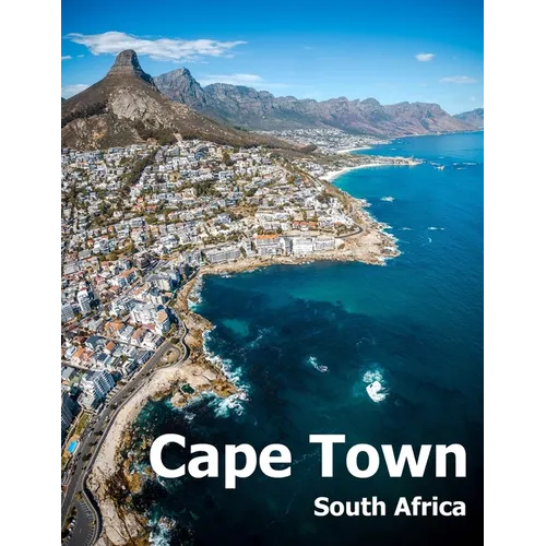 Cape Town South Africa: Coffee Table Photography Travel Picture Book Album Of An African Country And Port Coast City Large Size Photos Cover - Paperback
