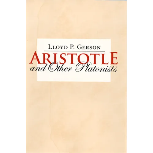 Aristotle and Other Platonists - Hardcover