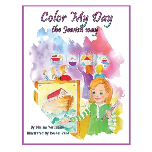 Color My Day The Jewish Way - Hardcover