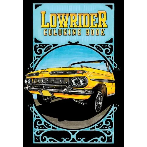 Lowrider Coloring Book - Paperback
