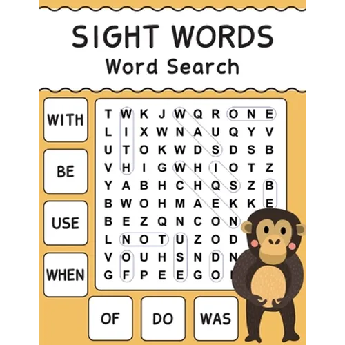 Sight Words Word Search: Practices Thinking Skills and Spelling with High Frequency Words More Than 900 up - Paperback