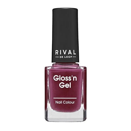 Rival de Loop Nail Polish Gloss'n Gel No.15 - Long-Lasting High-Gloss Nail Gloss - 0.36 fl oz