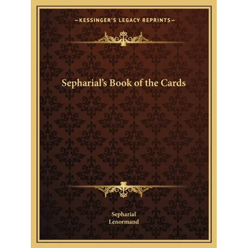 Sepharial's Book of the Cards - Paperback