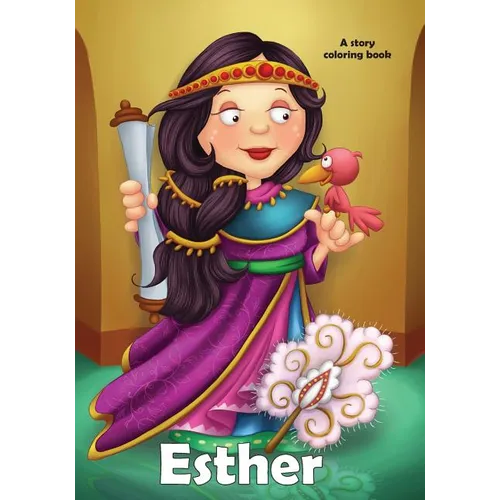 Esther Coloring Book: A story coloring book - Paperback