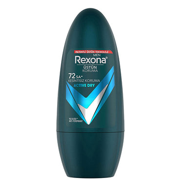 Rexona 72 Hour Protection Men's Deodorant Roll-On - Long-Lasting Antiperspirant for Active Men