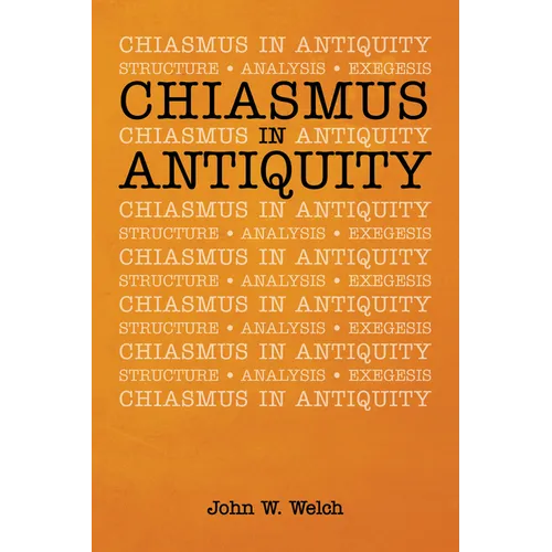 Chiasmus in Antiquity - Hardcover