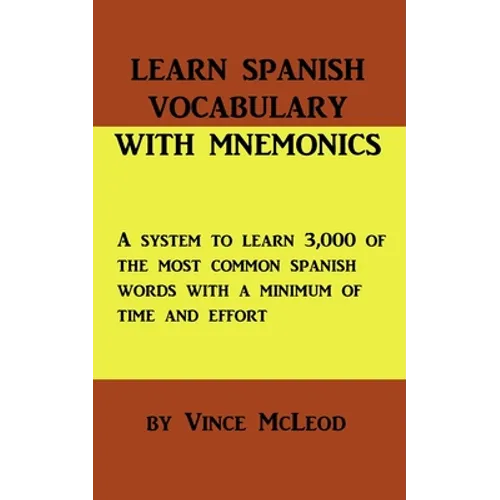 Learn Spanish Vocabulary With Mnemonics - Paperback