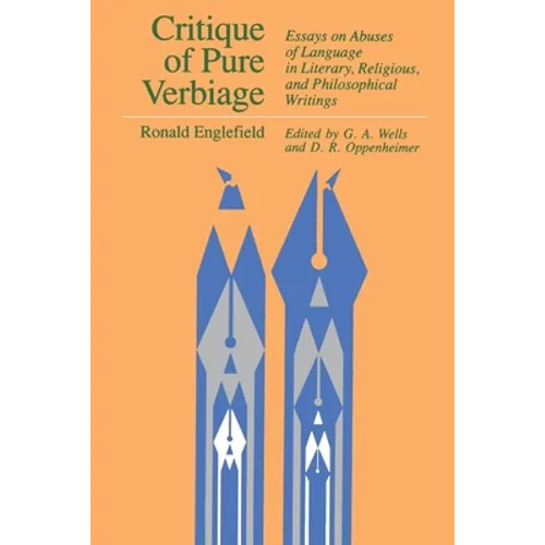Critique of Pure Verbiage - Paperback