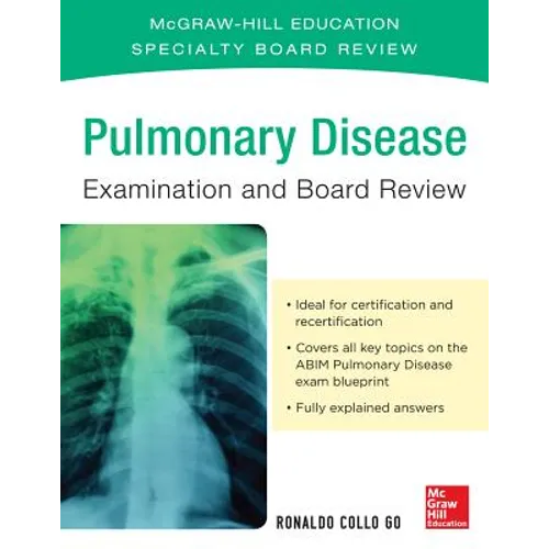 Pulmonary Disease Examination and Board Review - Paperback