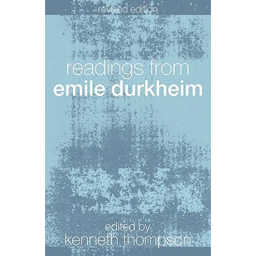 Readings from Emile Durkheim - Paperback