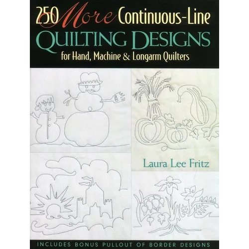 250 More Continuous-Line Quilting Design - Paperback