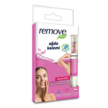 Remove Care Wax Pen for Hair Removal - Easy Eyebrow Shaping & Facial Hair Removal for Sensitive Skin
