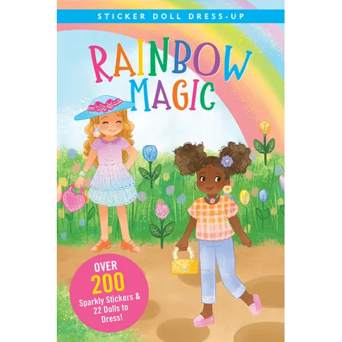 Rainbow Magic Sticker Doll Dress-Up Book - Paperback