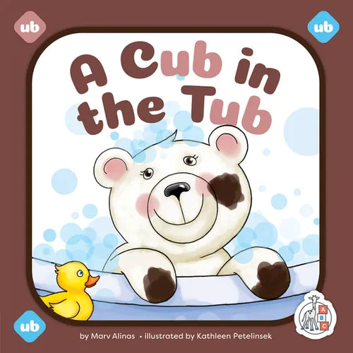 A Cub in the Tub - Library Binding