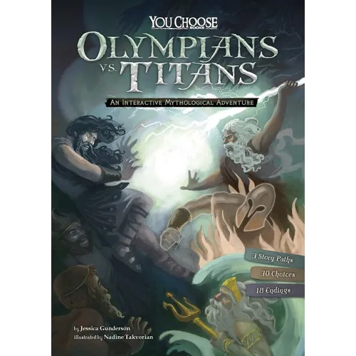 Olympians vs. Titans: An Interactive Mythological Adventure - Hardcover