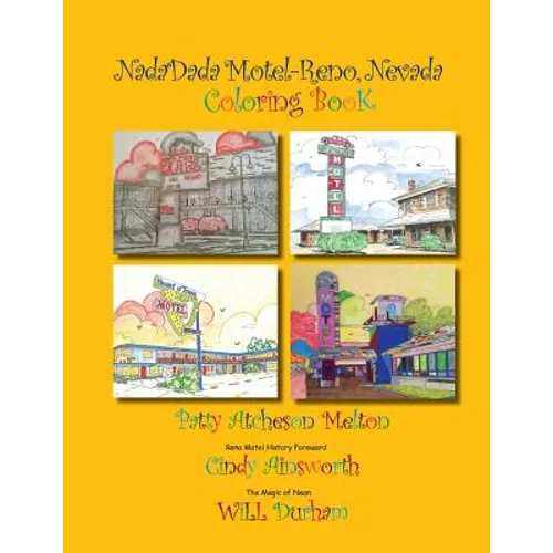 NadaDada Motel Reno, Nevada Coloring Book - Paperback