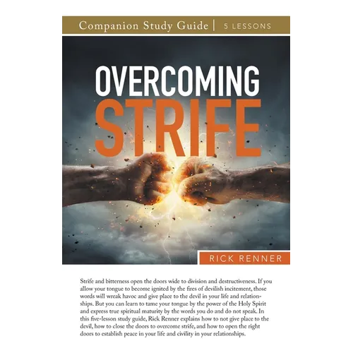 Overcoming Strife Study Guide - Paperback