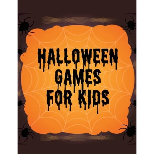Halloween Games For Kids: Homeschool Fun For Kids Holiday Matching Word Scrambles - Paperback