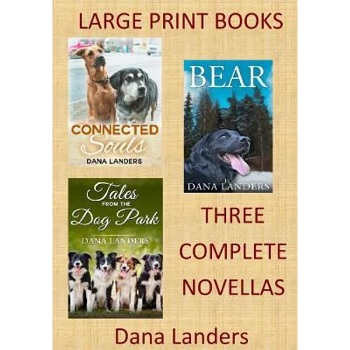 Large Print Books: 3 Complete Novellas: Large Type Books for Seniors - Paperback