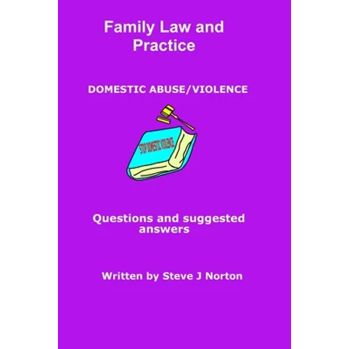 Family Law and Practice - Domestic Abuse/Violence - Paperback