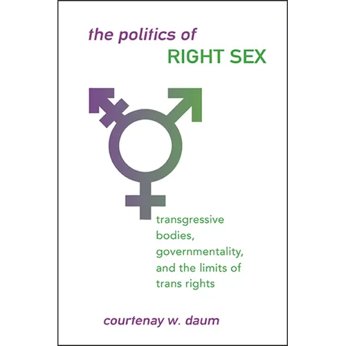The Politics of Right Sex: Transgressive Bodies, Governmentality, and the Limits of Trans Rights - Paperback