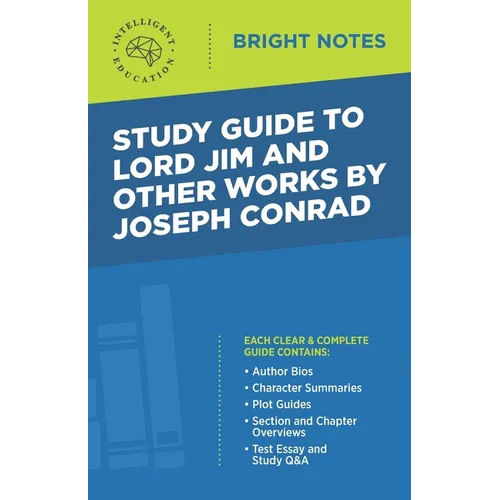 Study Guide to Lord Jim and Other Works by Joseph Conrad - Paperback